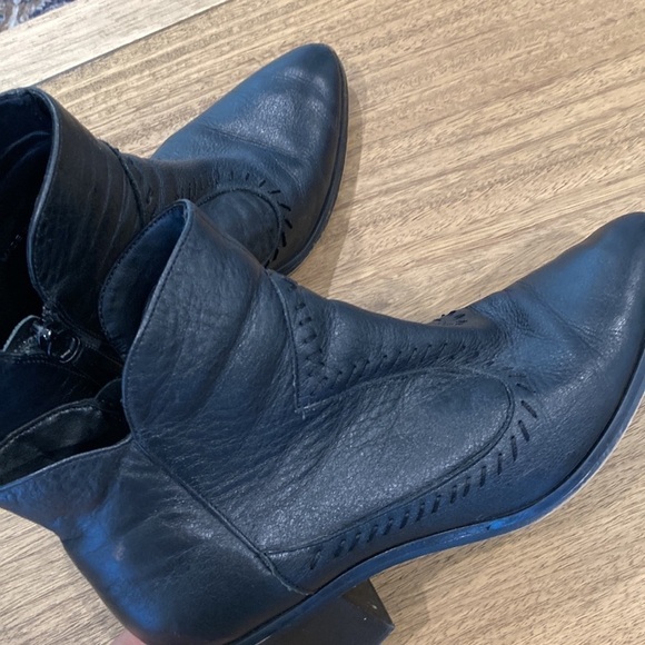 Rebecca Minkoff Lulu Black Leather Booties - Picture 7 of 9